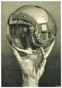 Escher's Crystal Ball